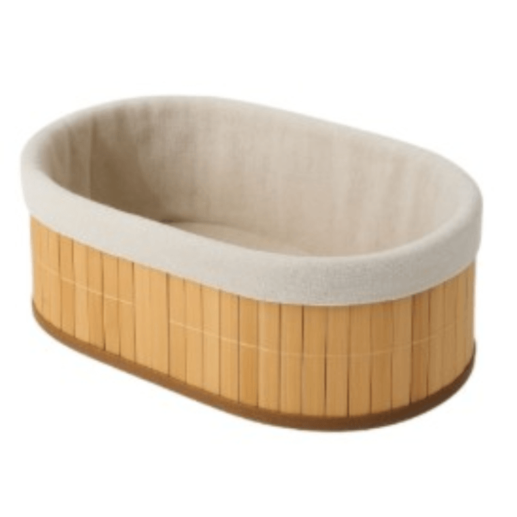 Cesto_ Bambu _Com_ Forro _19X10cm _ Bono _Home